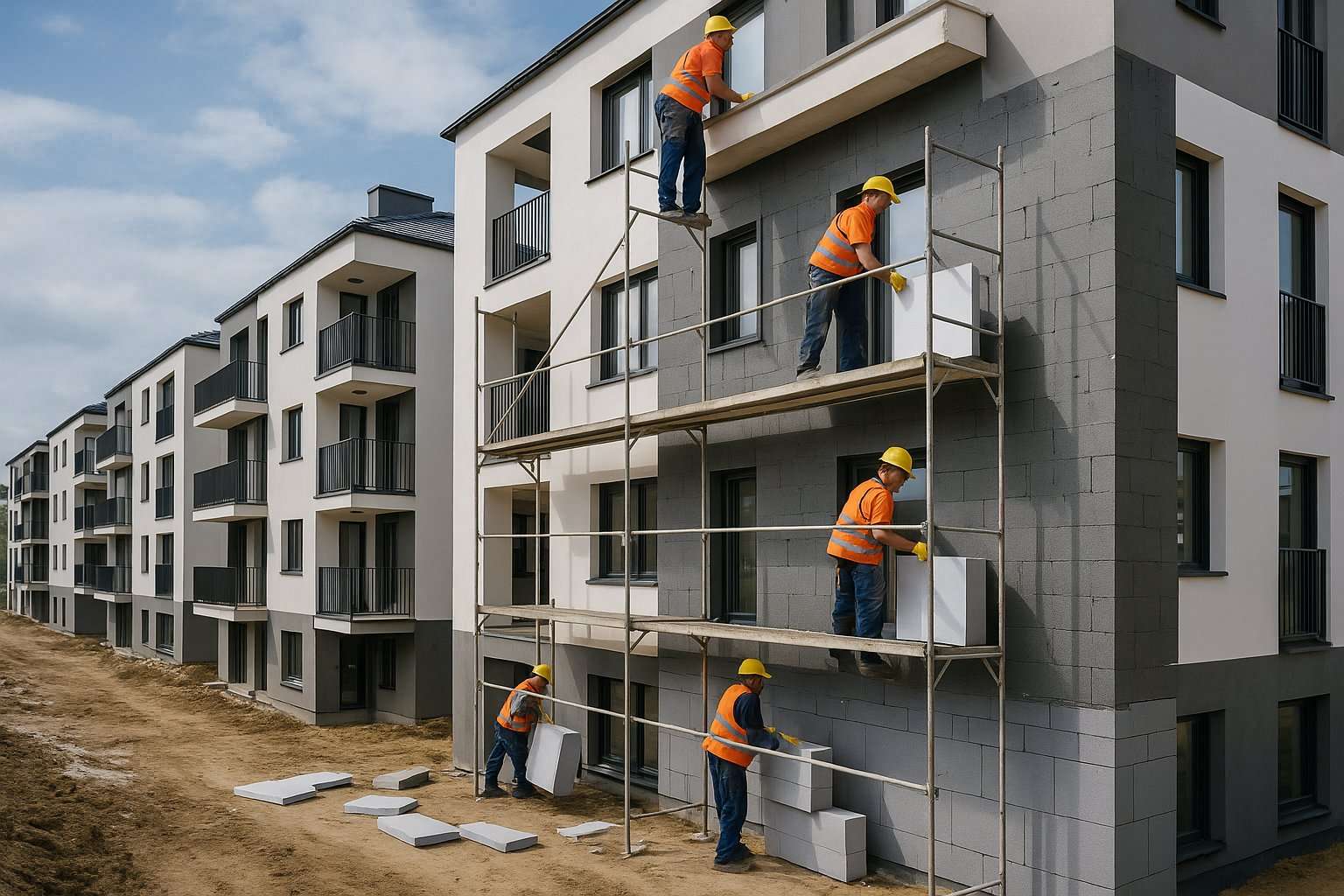 Ocieplanie domów i obiektów przemysłowych