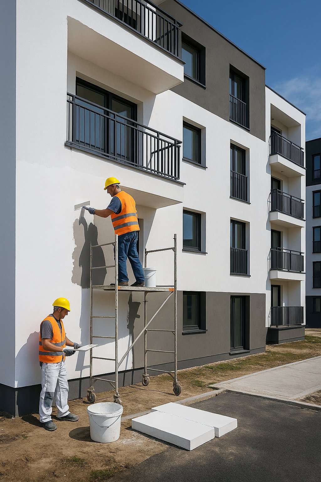 Tynkowanie i malowanie elewacji